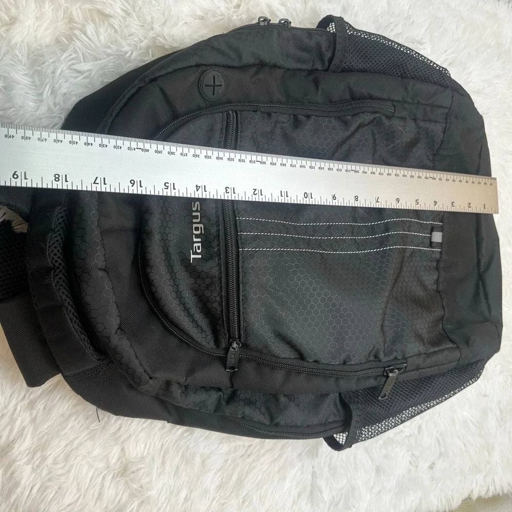 Targus Sport Laptop Backpack Black Padded Travel School Work Bag TSB89104US